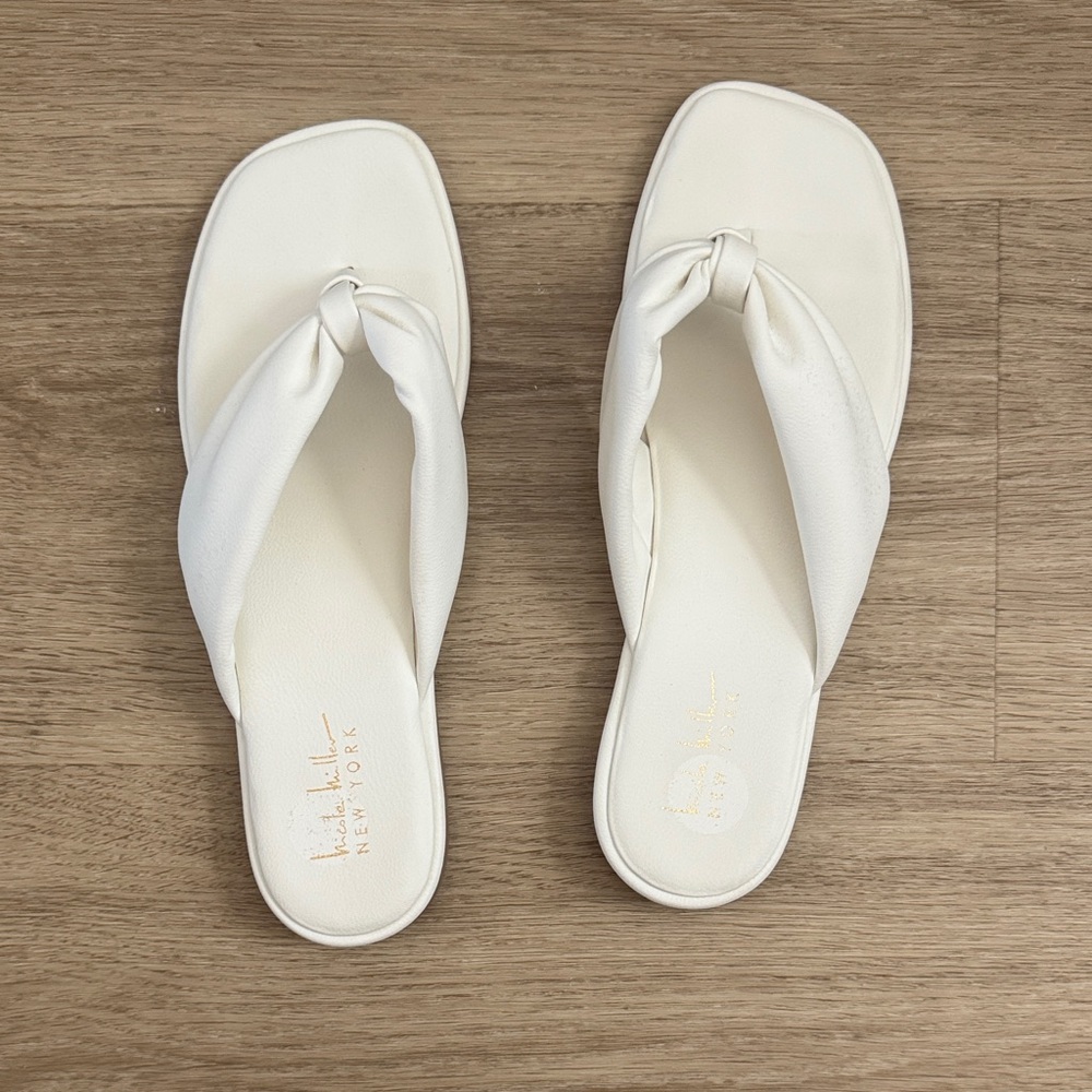 Kate Miller New York White Women's Sandals